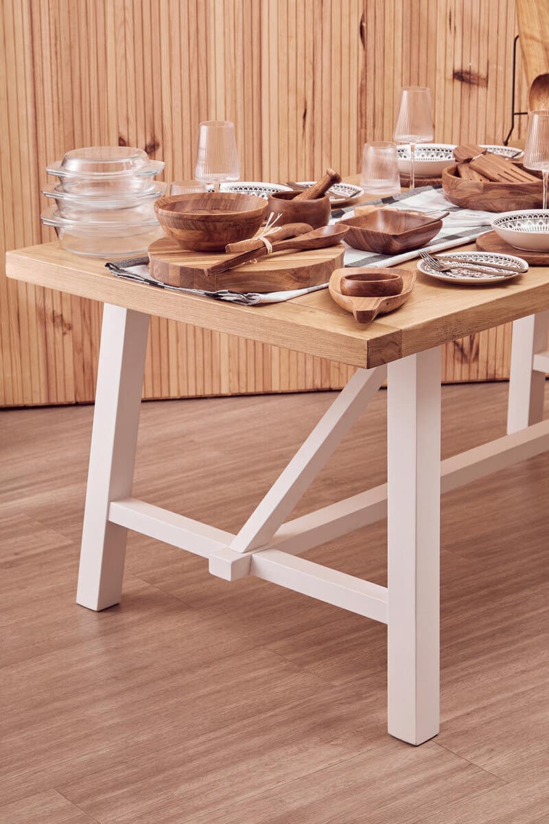 Parkside Natural Oak Dining Table.