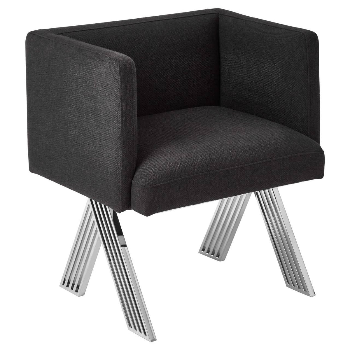 Piermount Black Dining Chair.