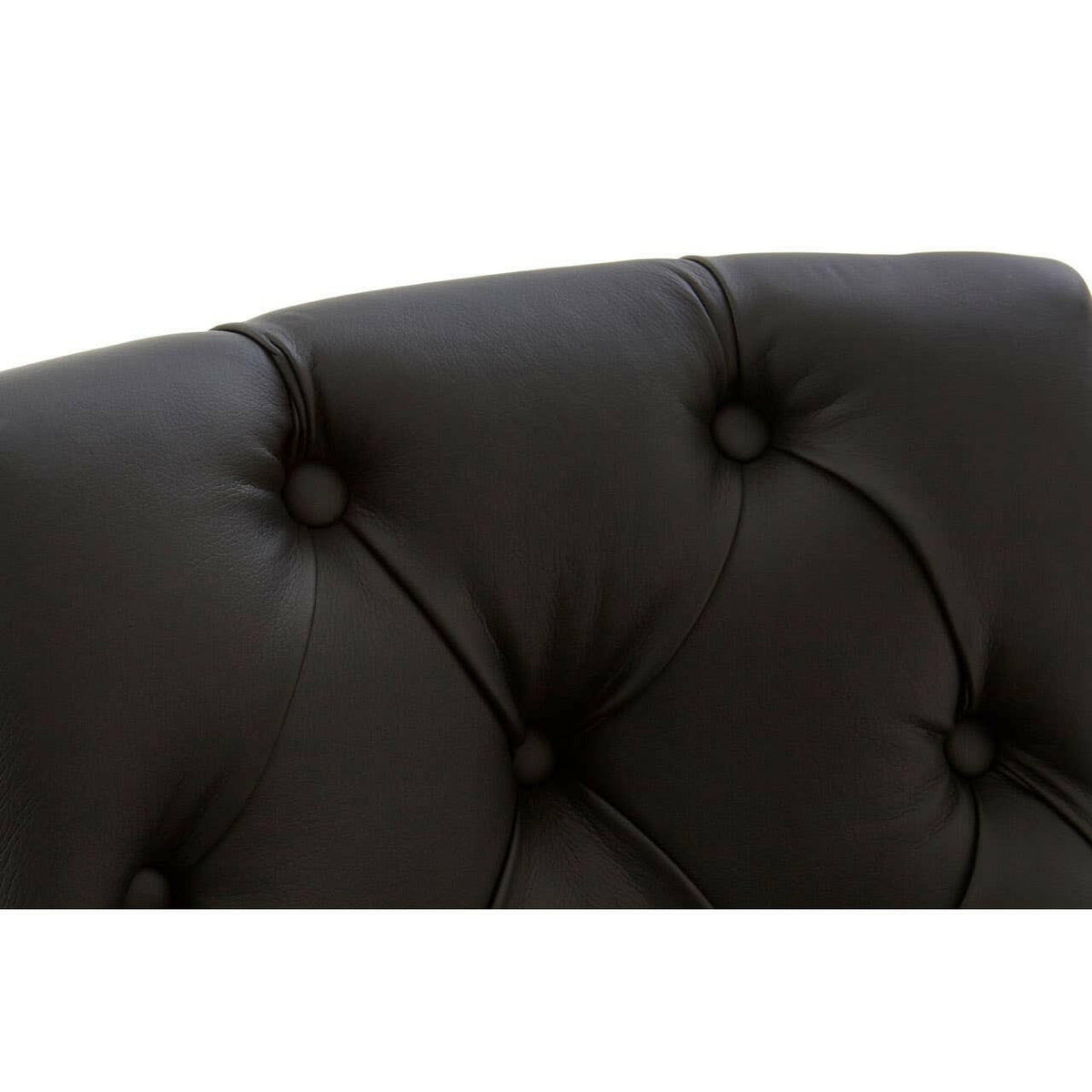 Regents Park Black Faux Leather Bar Chair.