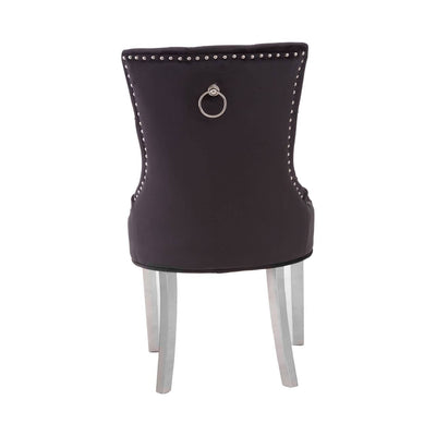 Noosa & Co. Dining Richmond Black Velvet Dining Chair House of Isabella UK