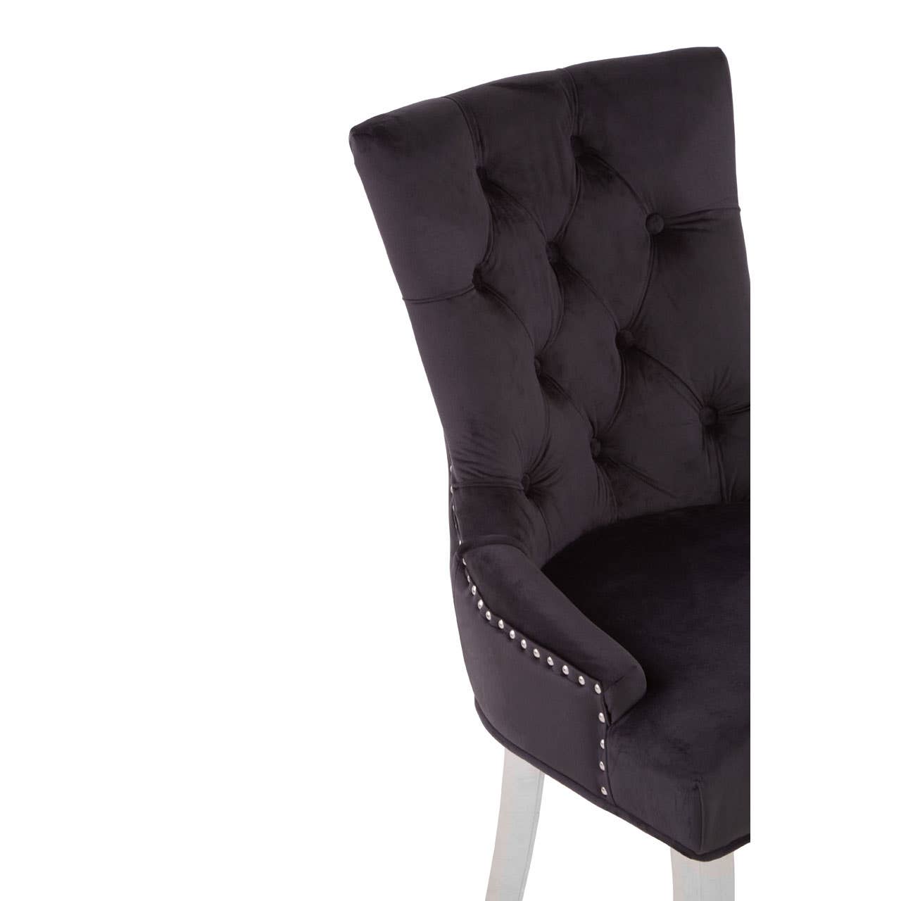 Noosa & Co. Dining Richmond Black Velvet Dining Chair House of Isabella UK