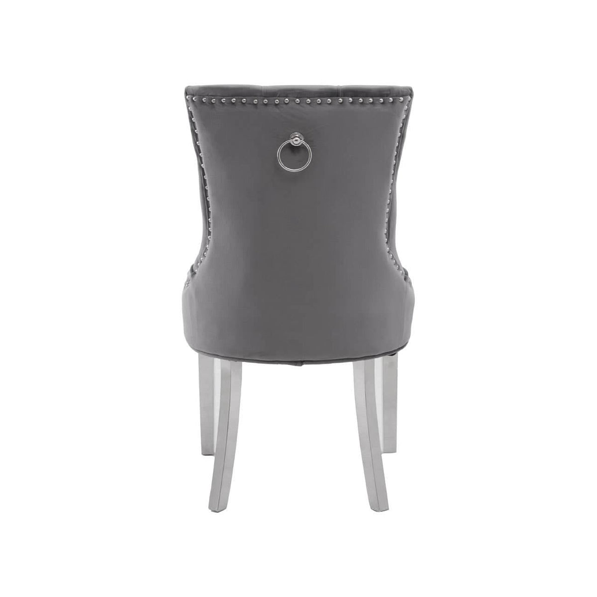 Richmond Grey Velvet Dining Chair.