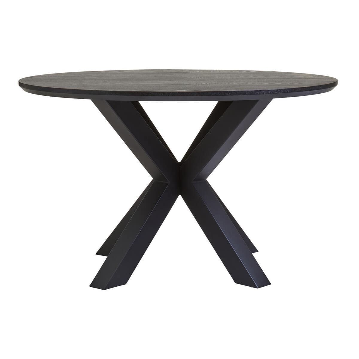 Noosa & Co. Dining Salford Dining Table With Black Metal Legs House of Isabella UK