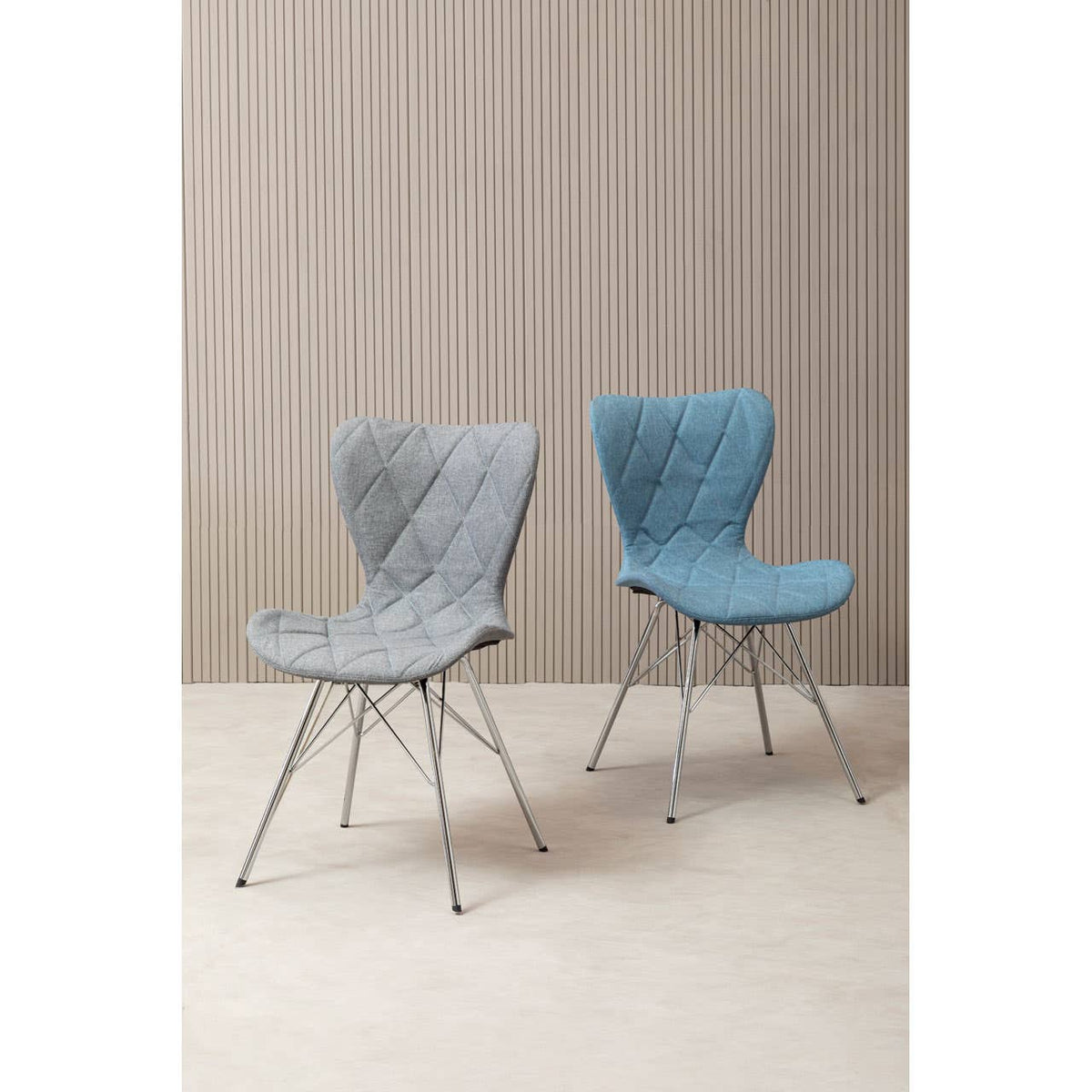 Stockholm Blue Dining Chair.