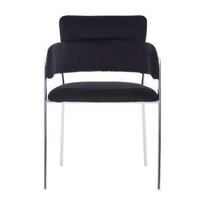 Noosa & Co. Dining Tamzin Black Velvet Dining Chair House of Isabella UK