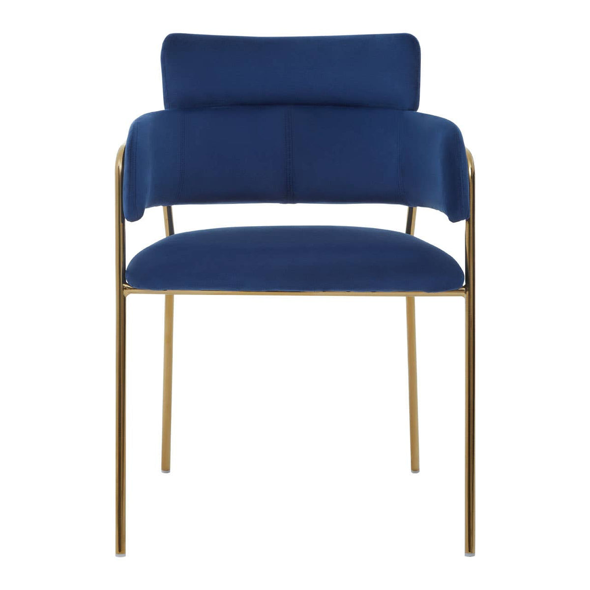 Tamzin Blue Velvet Dining Chair.