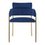 Noosa & Co. Dining Tamzin Blue Velvet Dining Chair House of Isabella UK