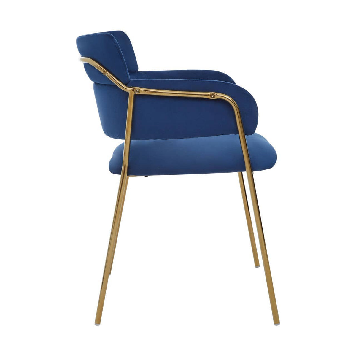 Tamzin Blue Velvet Dining Chair.