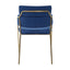 Noosa & Co. Dining Tamzin Blue Velvet Dining Chair House of Isabella UK