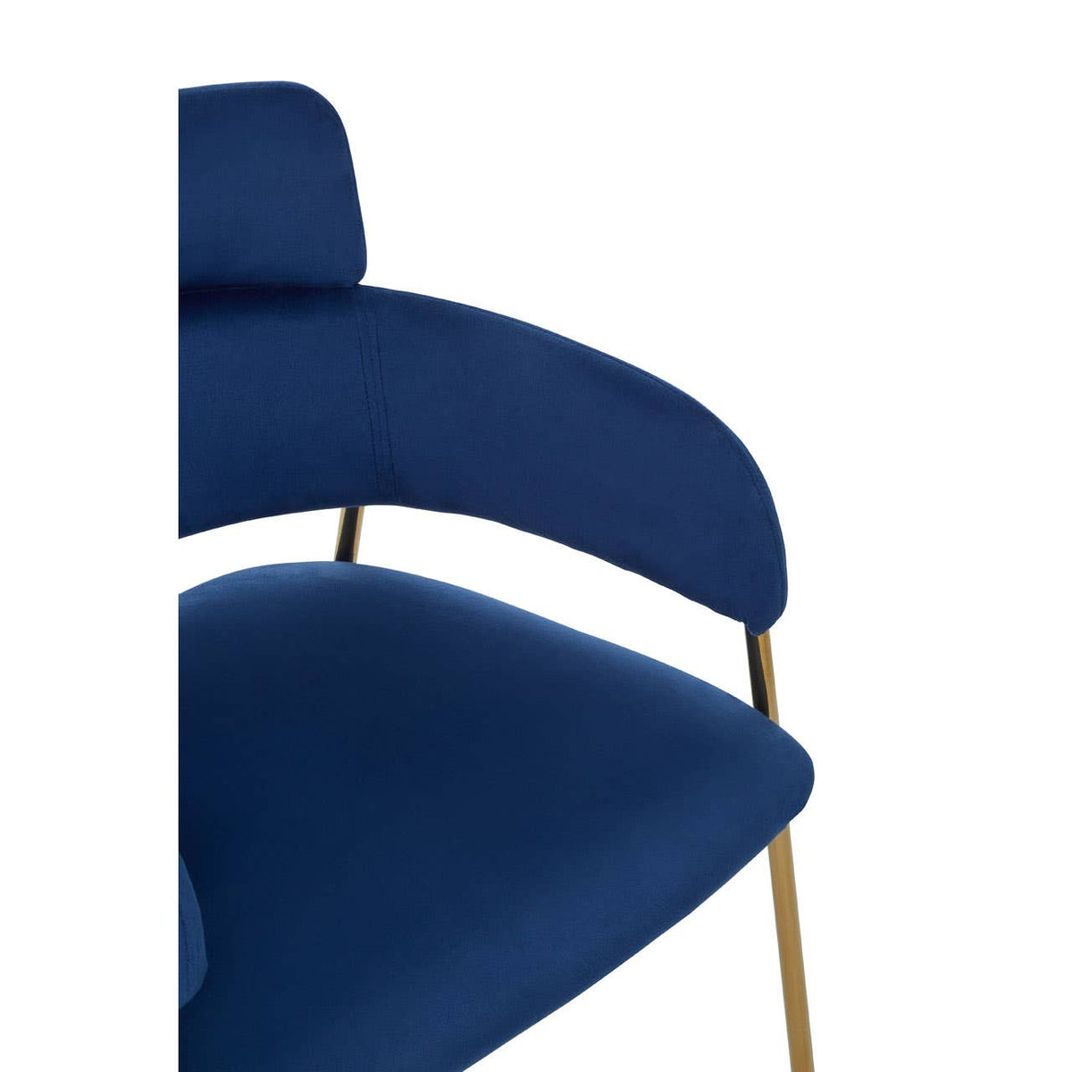 Tamzin Blue Velvet Dining Chair.