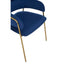 Noosa & Co. Dining Tamzin Blue Velvet Dining Chair House of Isabella UK