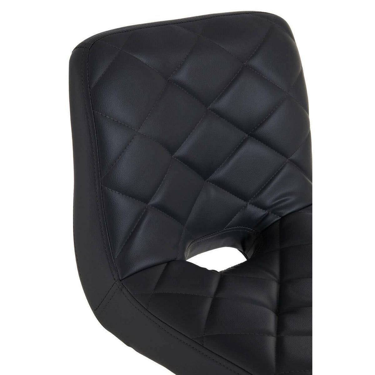 Tara Grey Faux Leather Bar Chair.