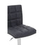 Tavor Grey Faux Leather Bar Chair.