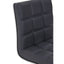 Tavor Grey Faux Leather Bar Chair.