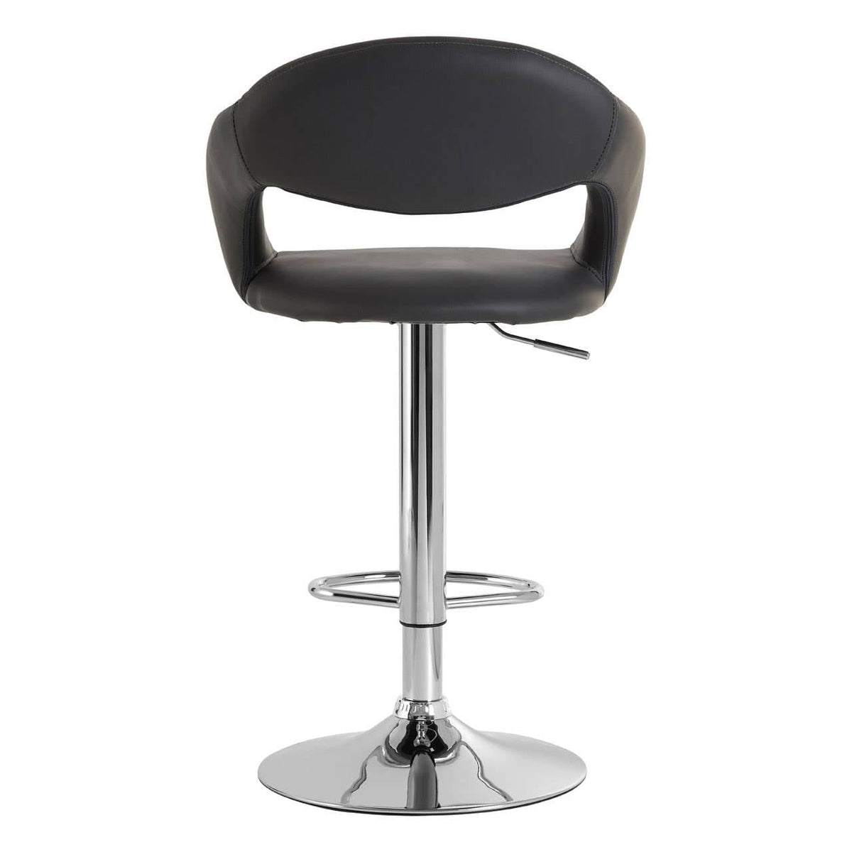 Taylor Grey Faux Leather Bar Chair.