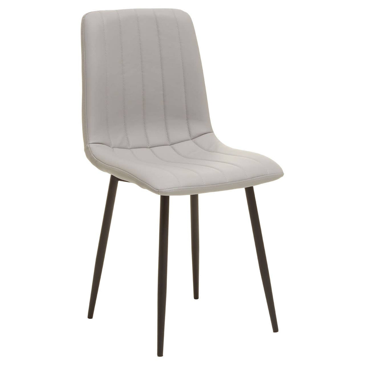 Tiana Set Of 4 Light Grey Dining Chairs.