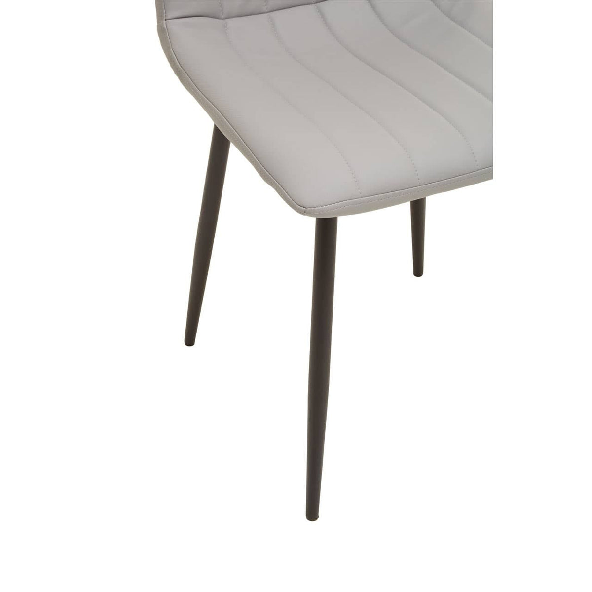 Tiana Set Of 4 Light Grey Dining Chairs.