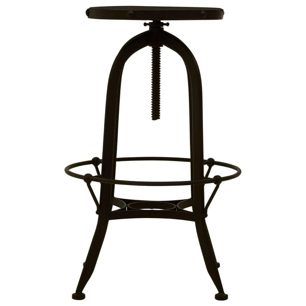 Vasco Black / Green Finish Bar Stool.