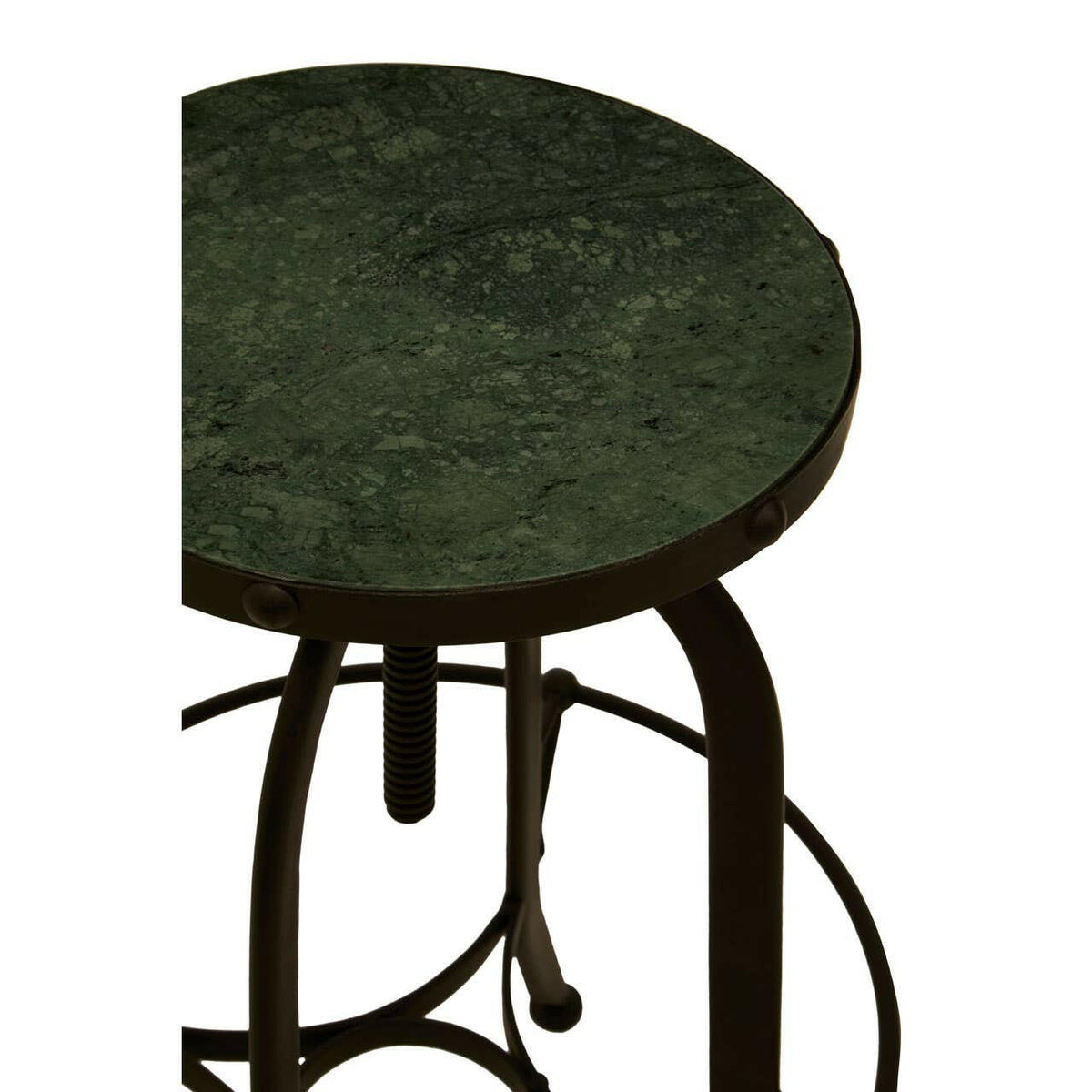 Vasco Black / Green Finish Bar Stool.