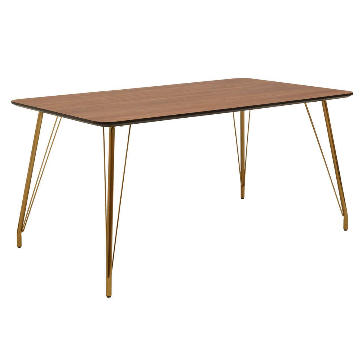 Veneto Dining Table With Natural Wood Effect.