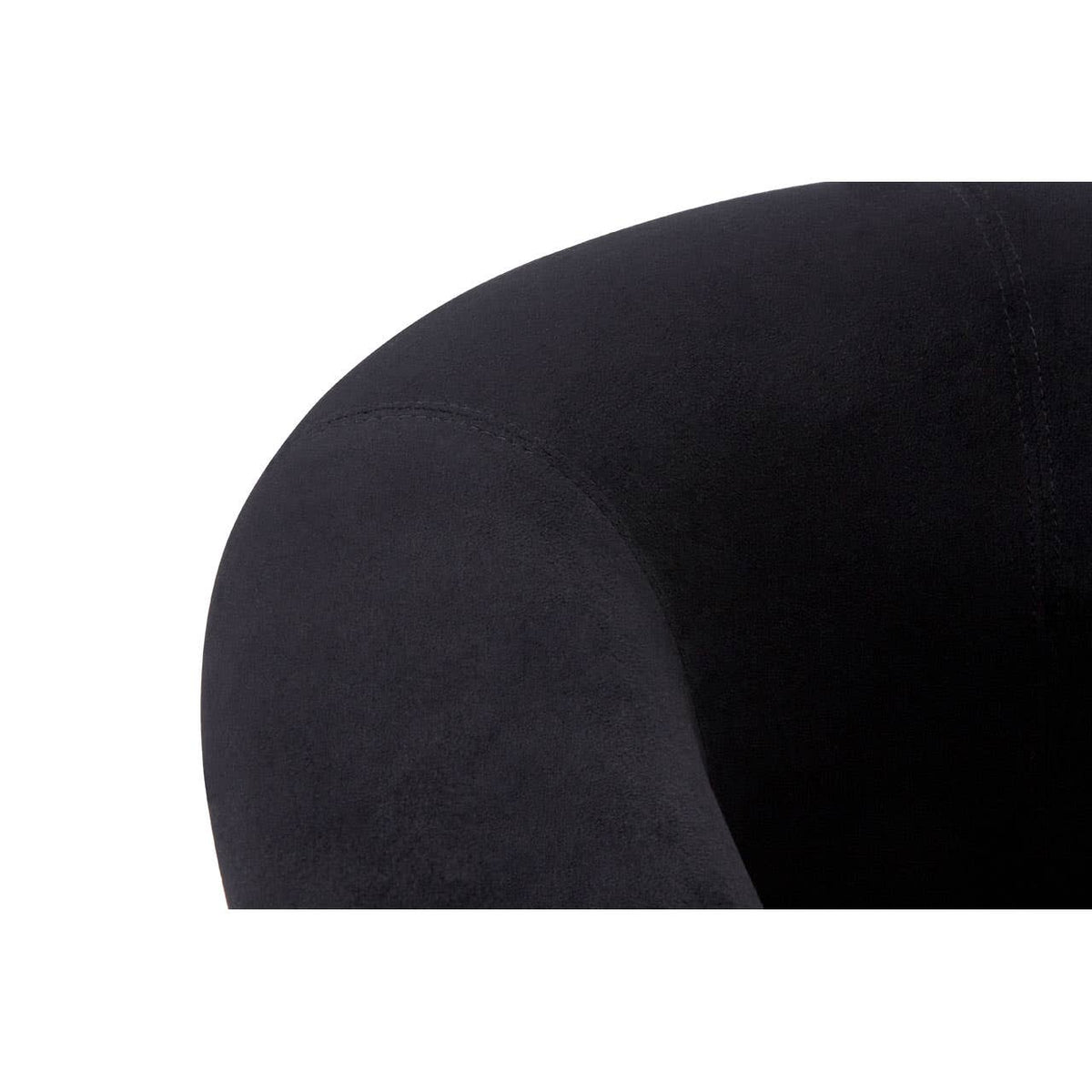 Vogue Black Velvet Dining Chair.