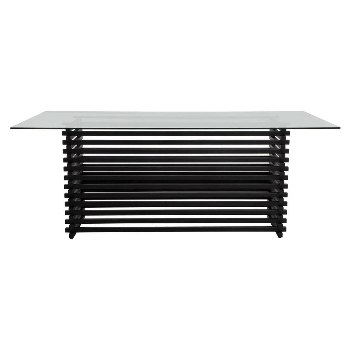 Vogue Matte Black Dining Table.
