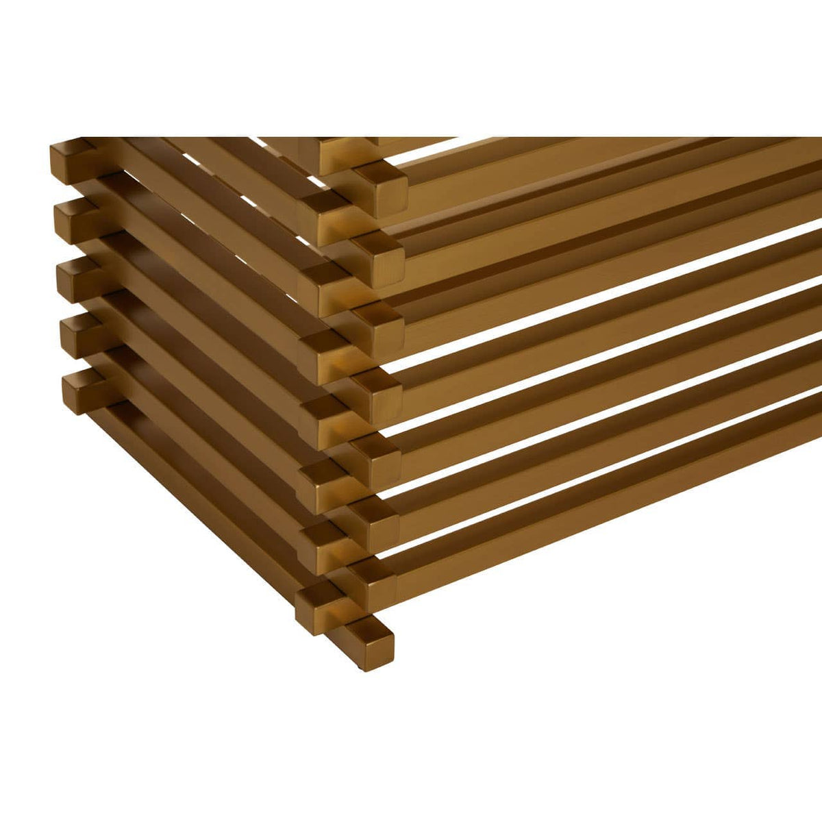 Vogue Matte Gold Dining Table..