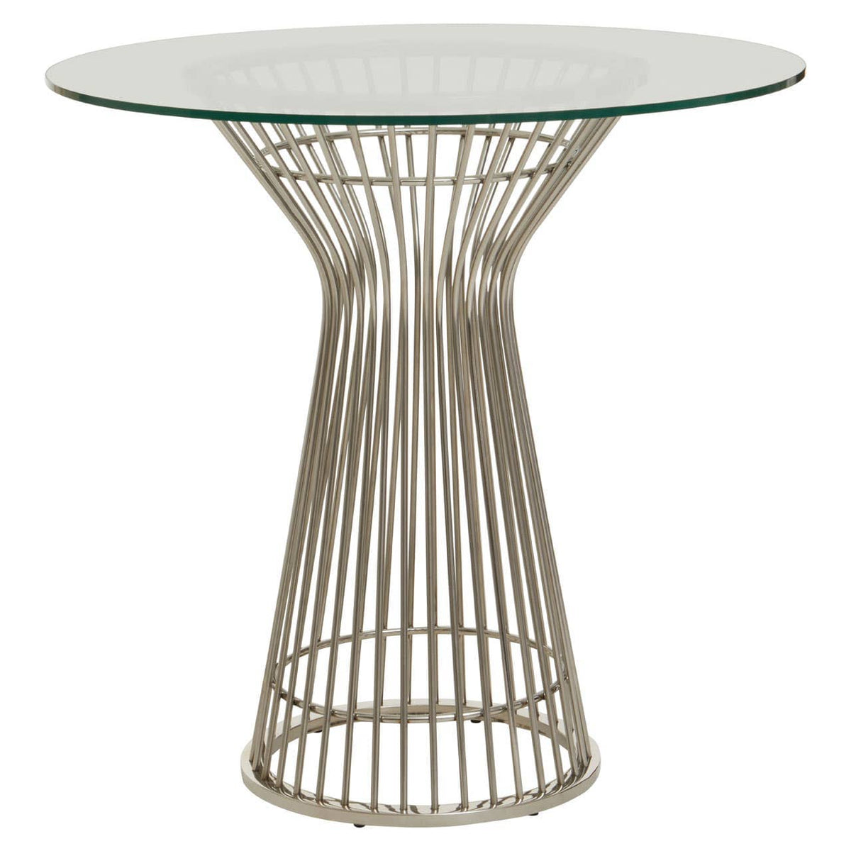 Vogue Round Silver Dining Table.