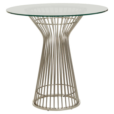 Noosa & Co. Dining Vogue Round Silver Dining Table House of Isabella UK