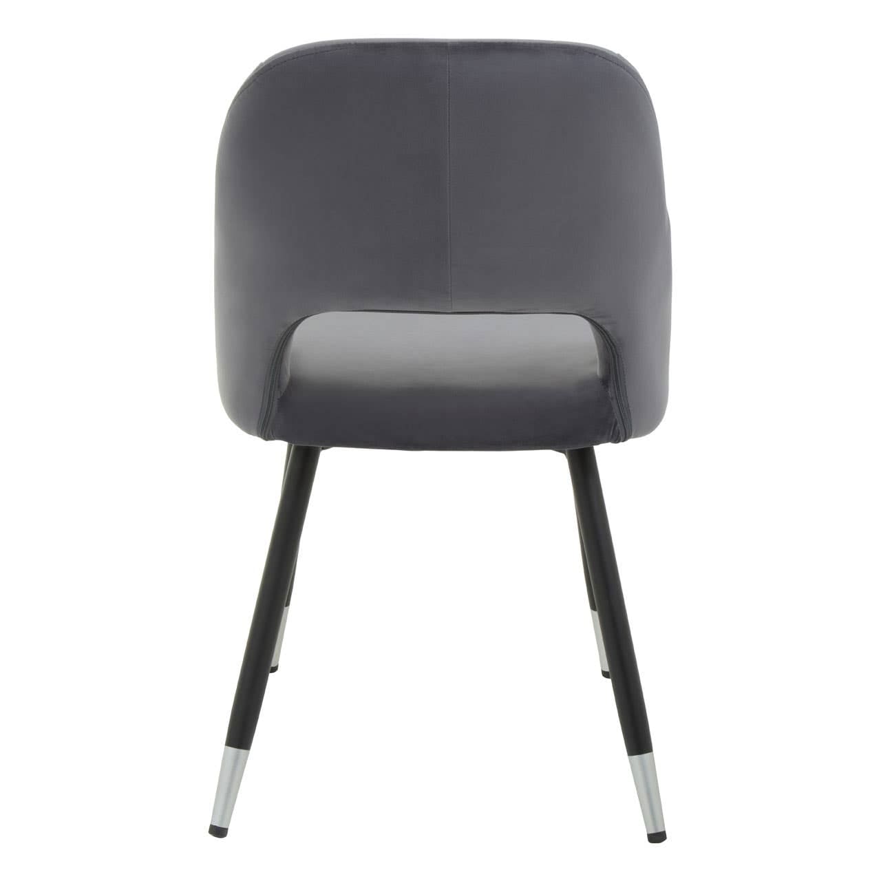 Noosa & Co. Dining Warren Grey Velvet Dining Chair House of Isabella UK