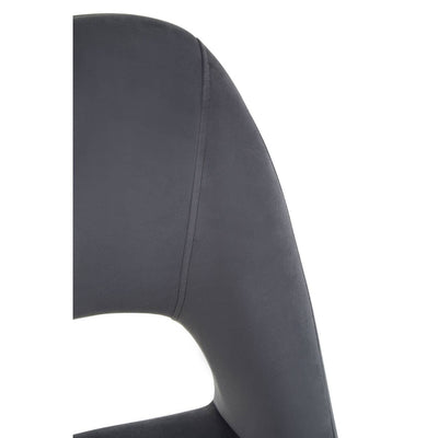 Noosa & Co. Dining Warren Grey Velvet Dining Chair House of Isabella UK