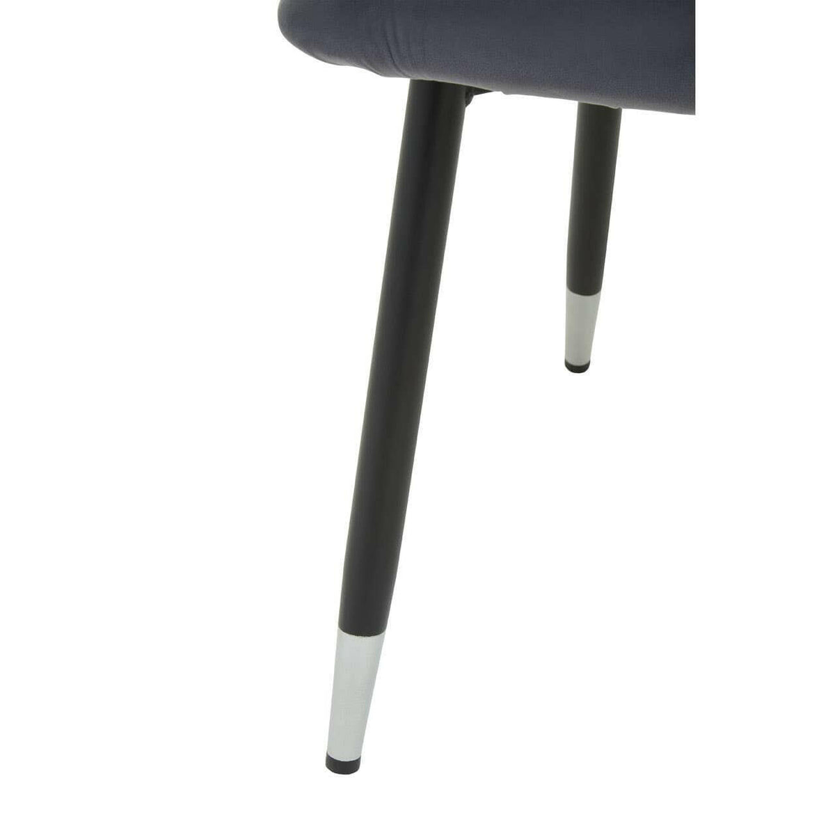 Warren Grey Velvet Dining Chair.