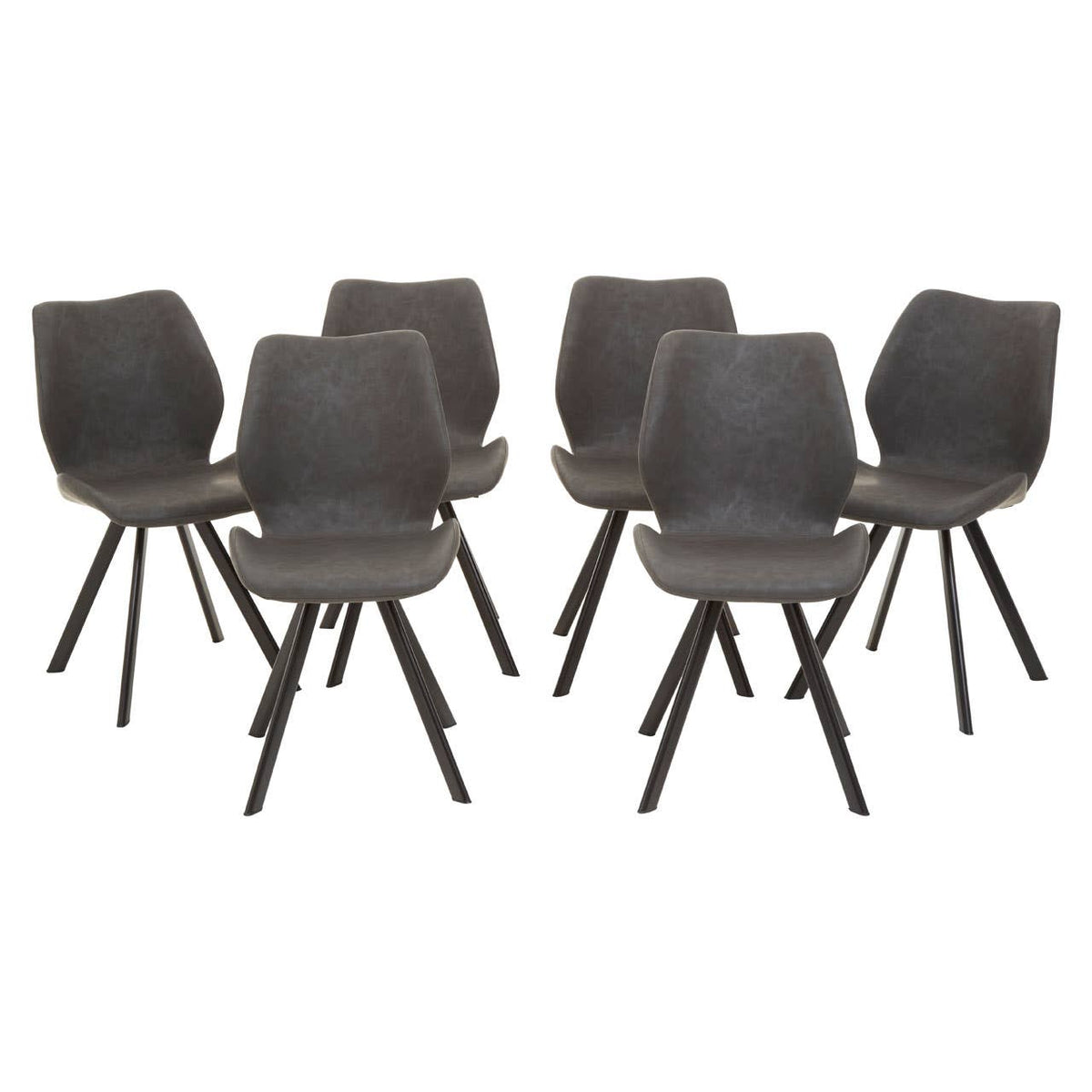 Weston Round Grey Dining Set.