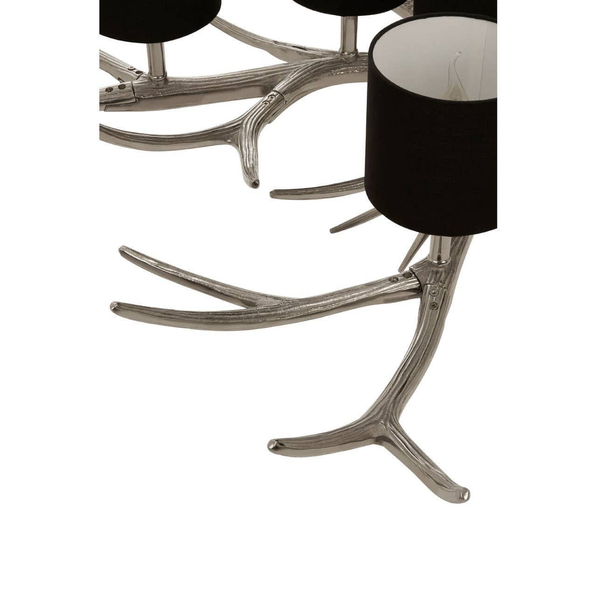 Noosa & Co. Lighting 12 Shade Large Antler Chandelier House of Isabella UK