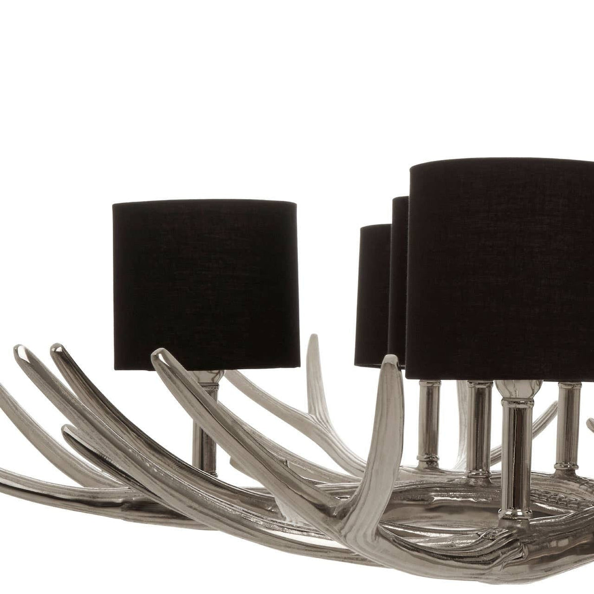 Noosa & Co. Lighting 12 Shade Large Antler Chandelier House of Isabella UK