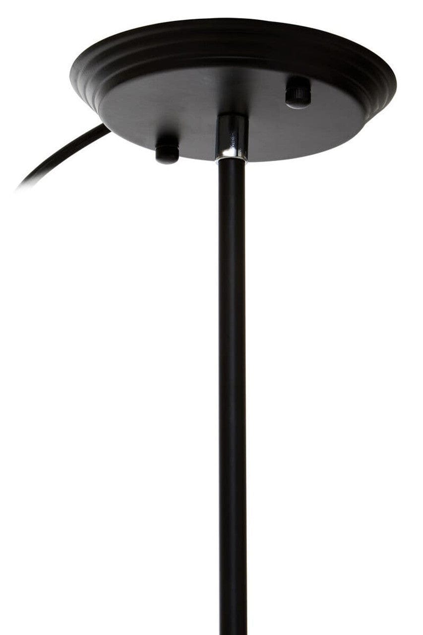 Noosa & Co. Lighting Abira Black And Chrome 16 Arm Pendant Light House of Isabella UK