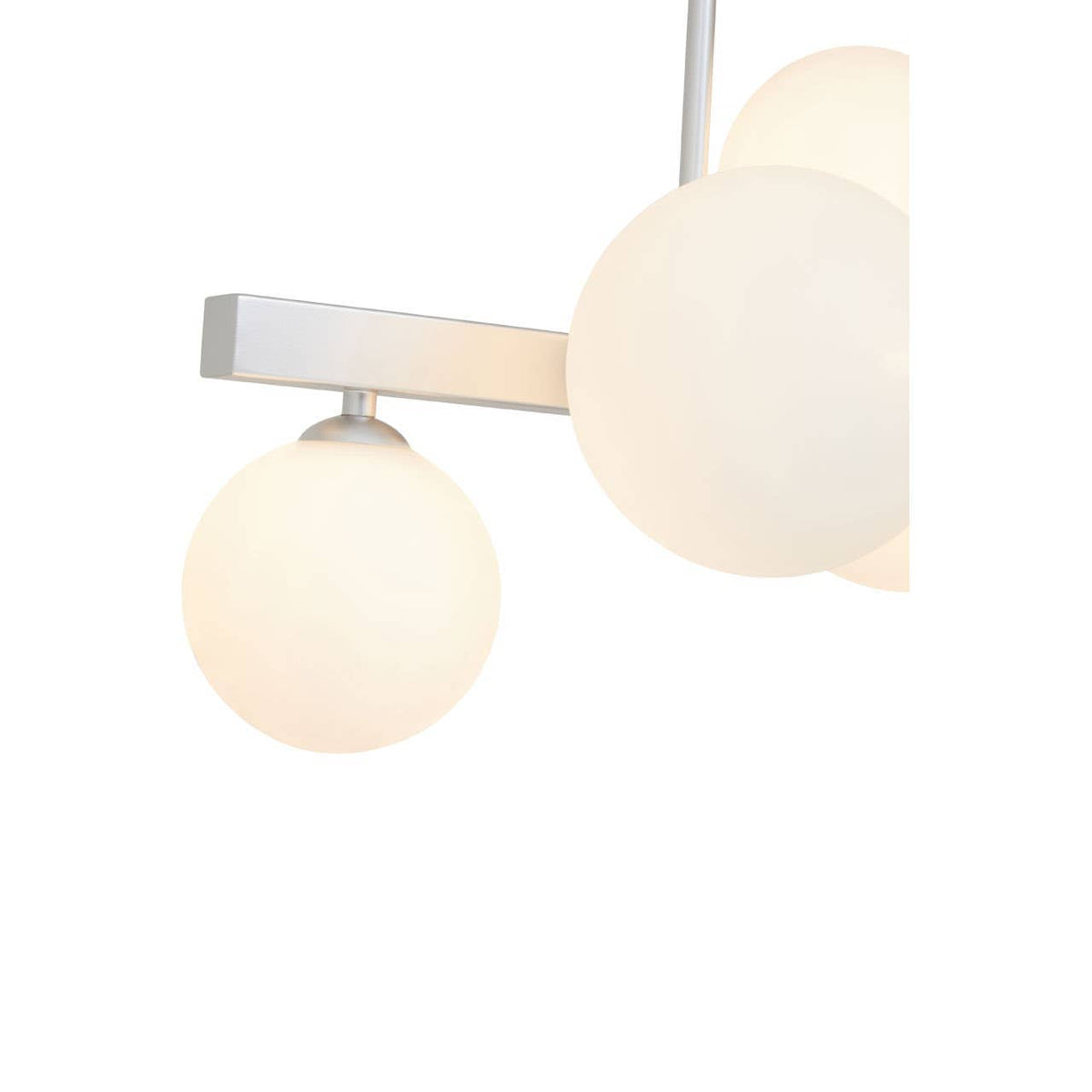 Abira Chrome 7 Bulb Pendant Lamp.