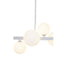 Noosa & Co. Lighting Abira Chrome 7 Light Pendant Lamp House of Isabella UK