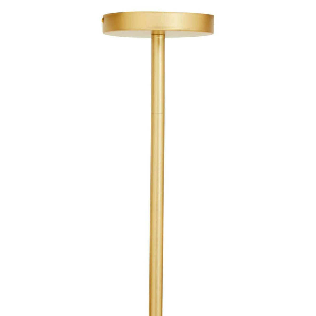 Abira Eight Bulb Gold Finish Pendant Light.