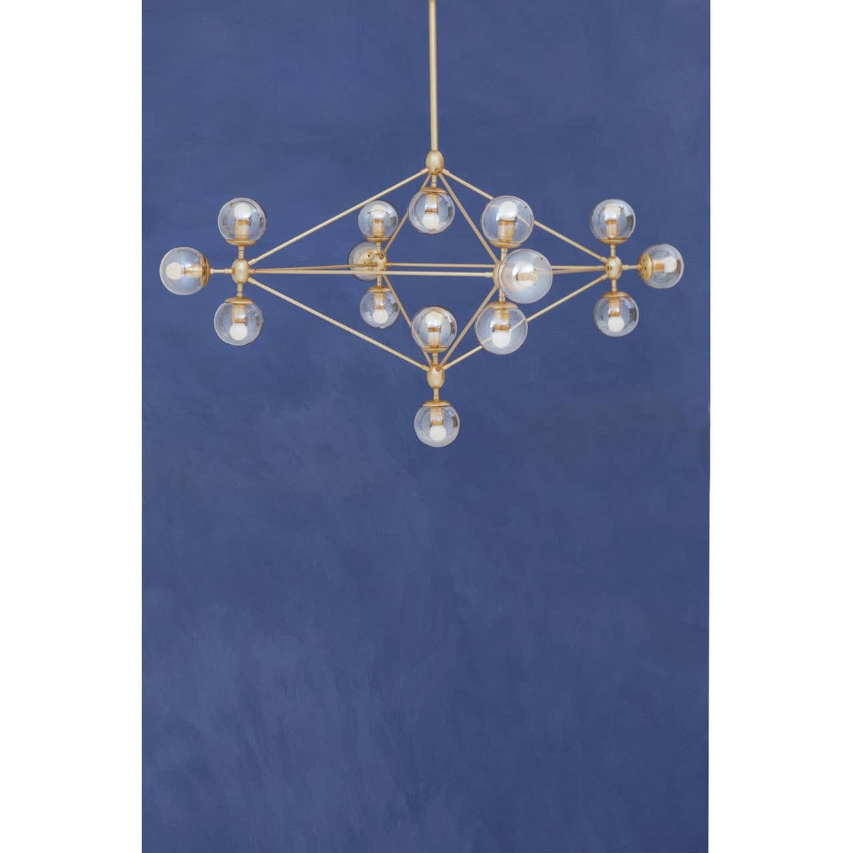 Noosa & Co. Lighting Abira Fifteen Arm Gold Finish Pendant Light House of Isabella UK