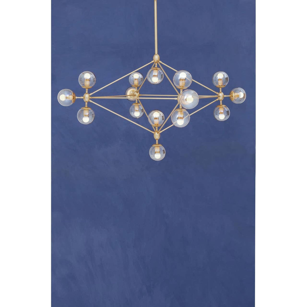 Noosa & Co. Lighting Abira Fifteen Arm Gold Finish Pendant Light House of Isabella UK