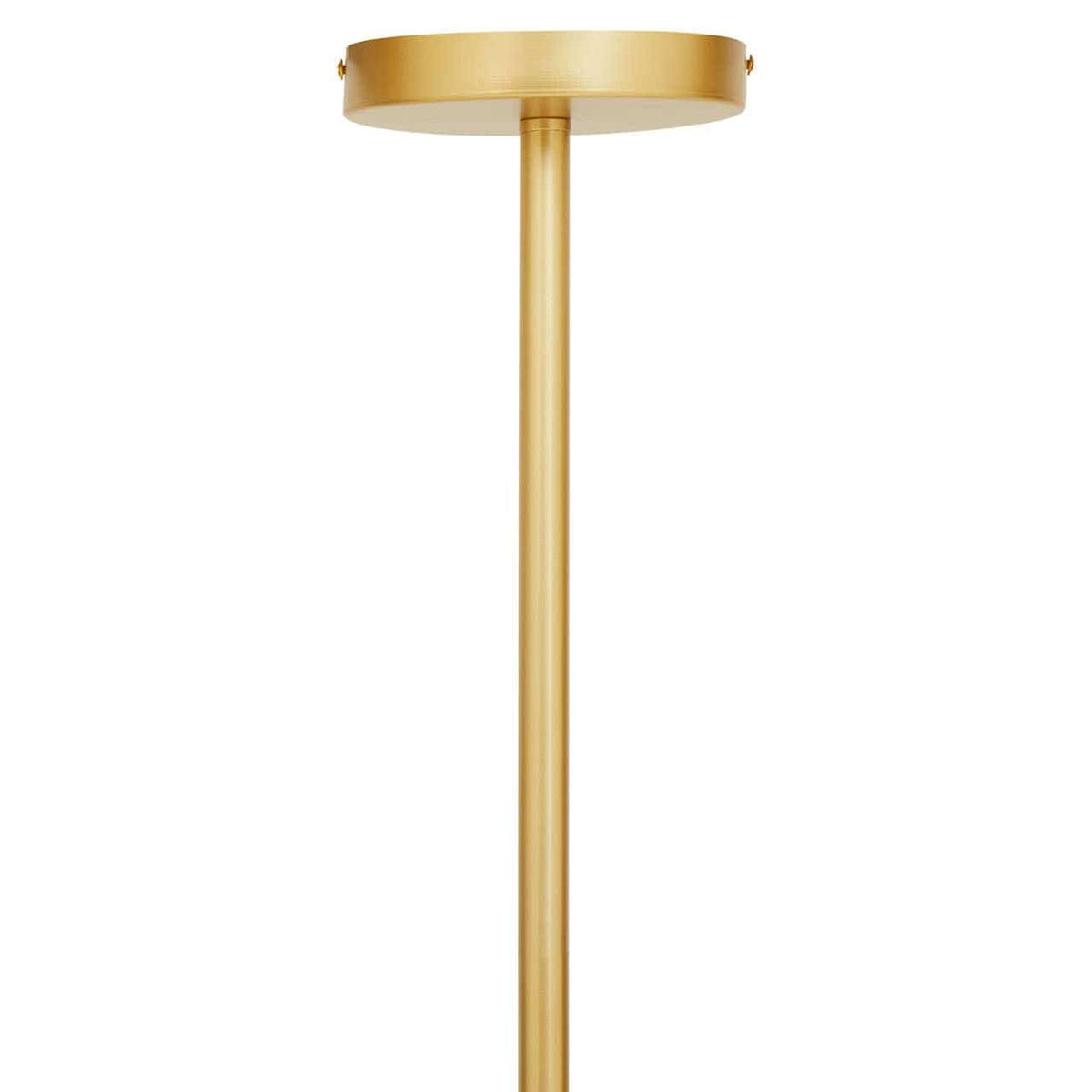 Abira Fifteen Bulb Gold Finish Pendant Light.