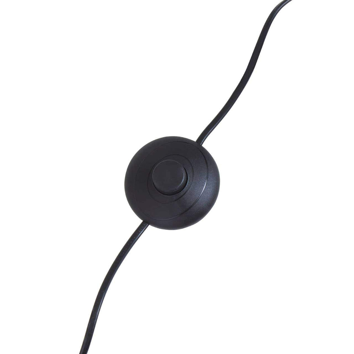 Abira Nickel And Black Marble Floor Lamp.