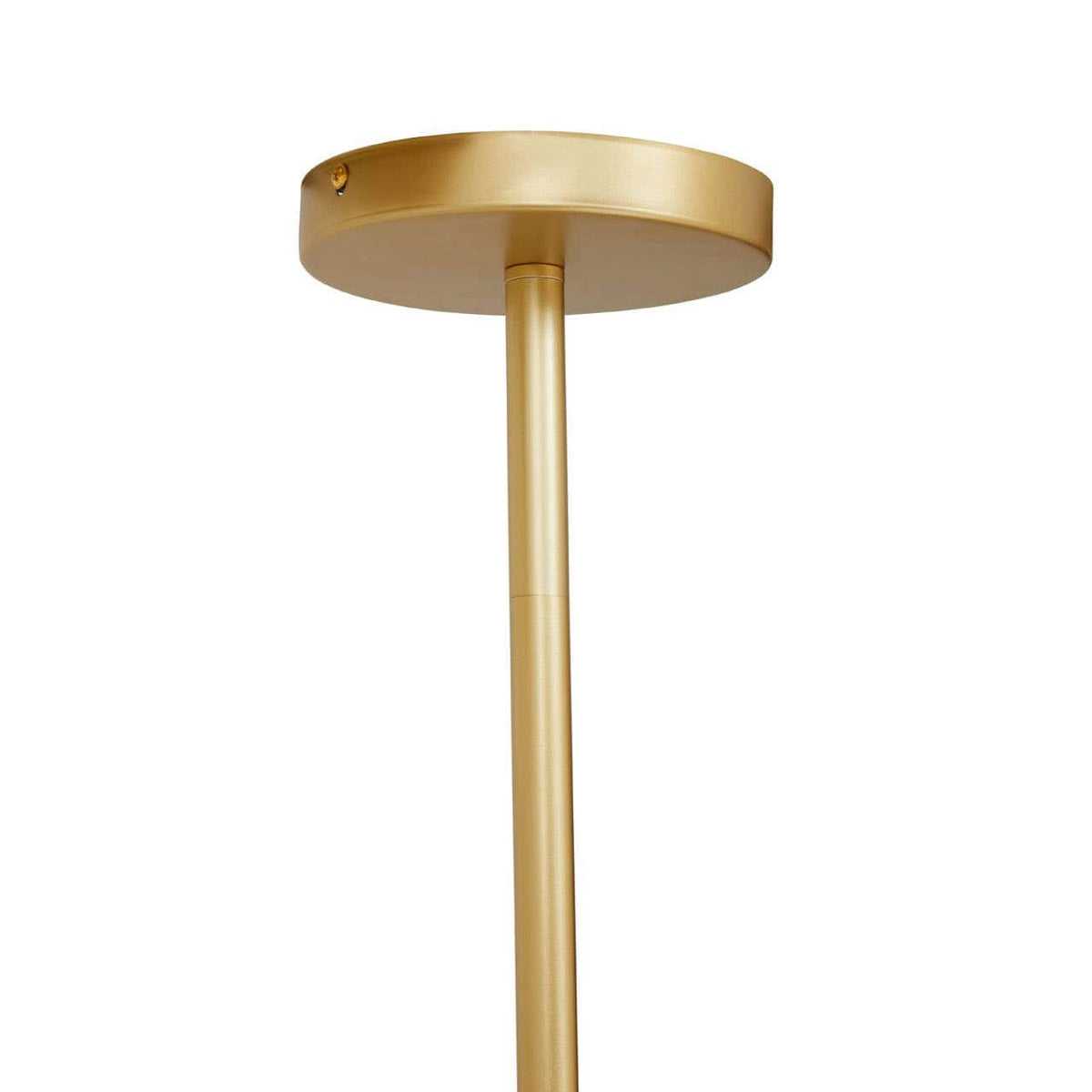 Abira Six Bulb Gold Finish Pendant Light.