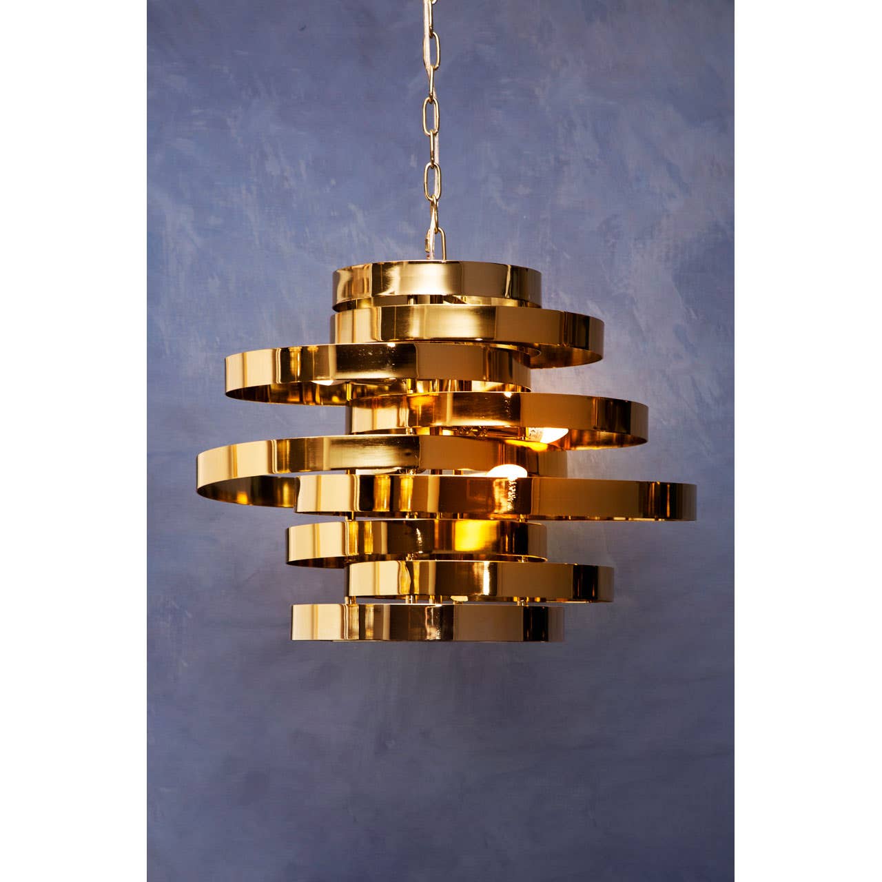 Noosa & Co. Lighting Alana 4 Bulb Gold Finish Pendant Lamp House of Isabella UK