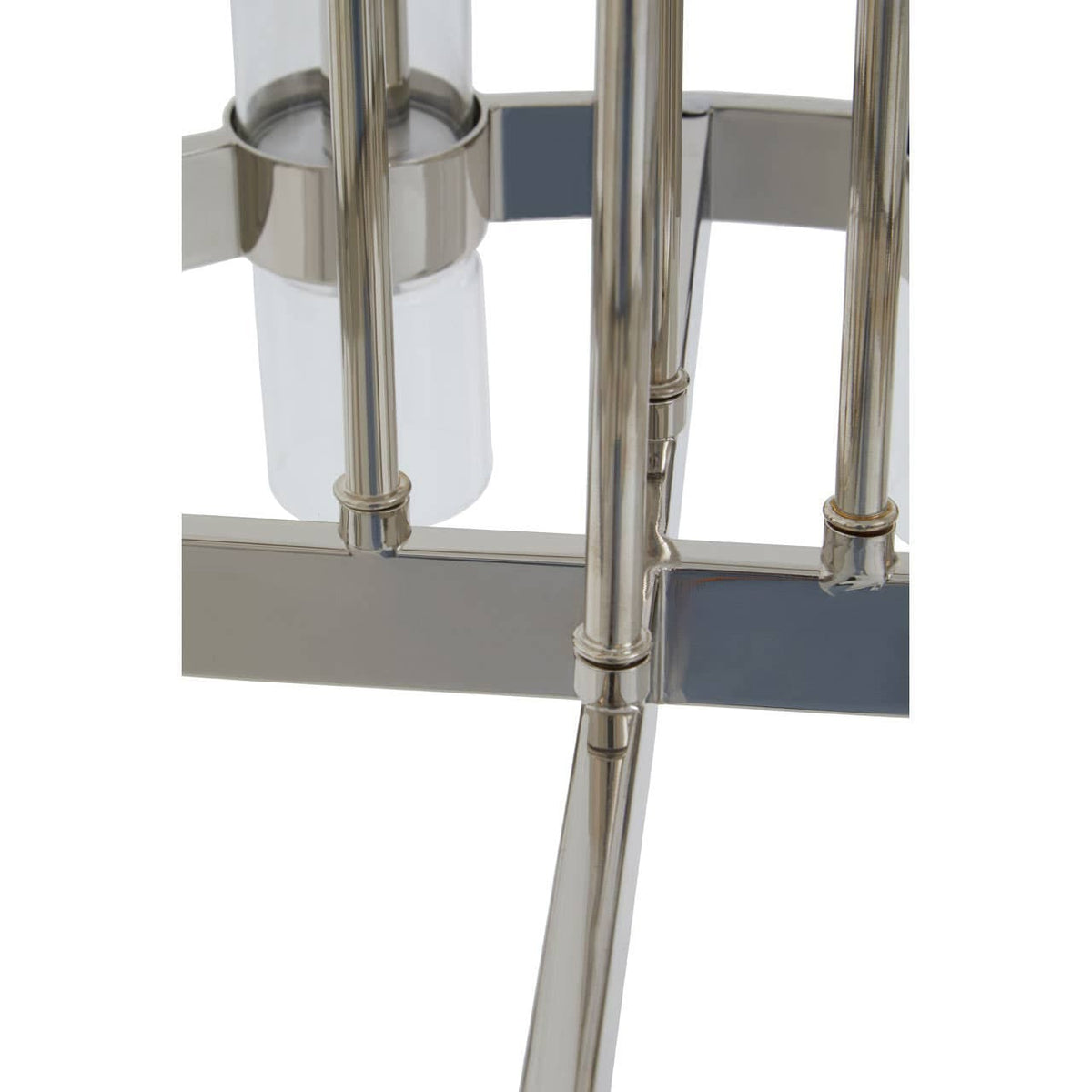 Alexis Nickel Finish Pendant Light.