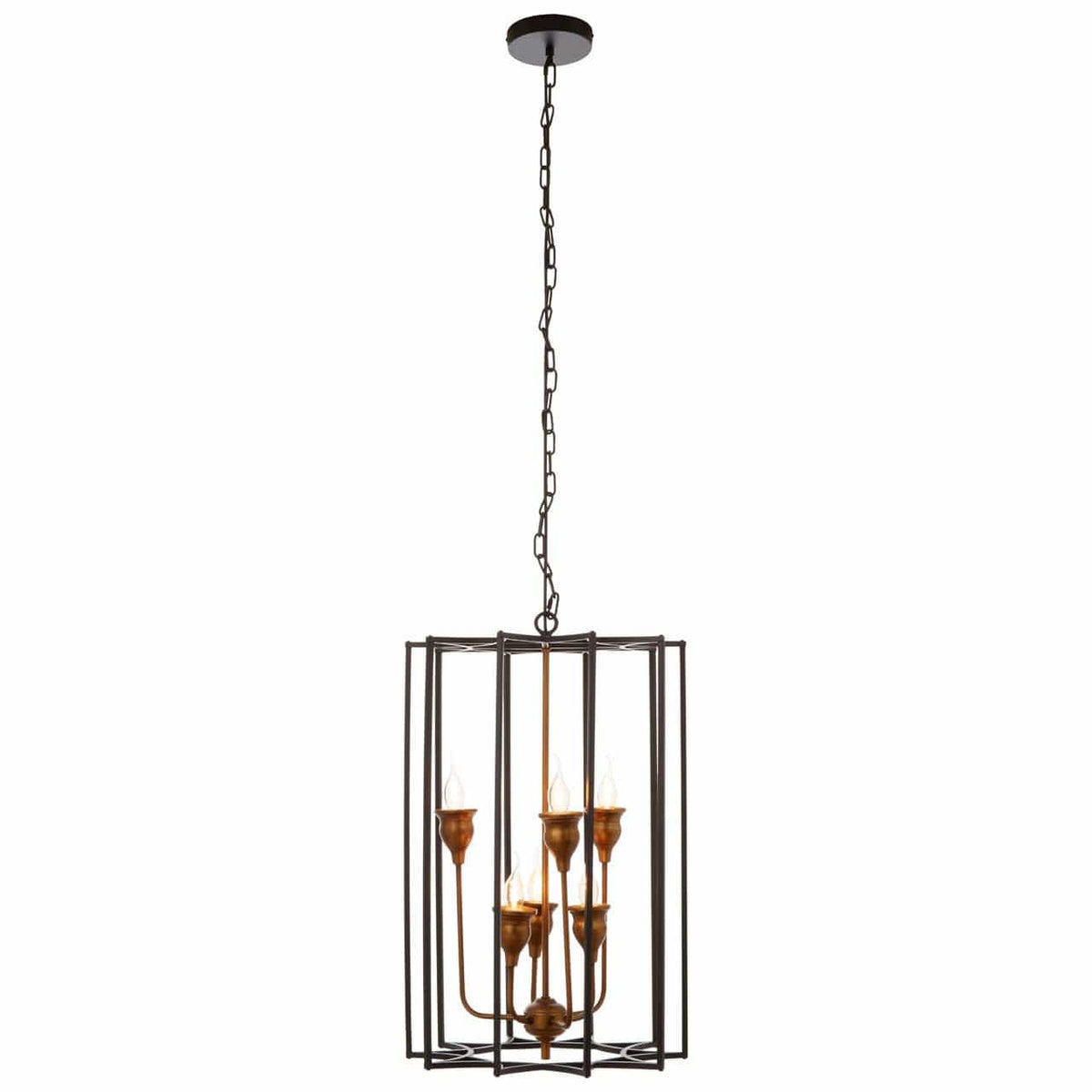 Allas 6 Bulb Pendant Lamp.