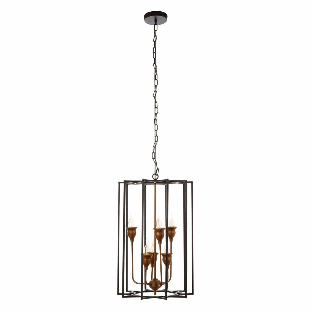 Allas 6 Bulb Pendant Lamp.