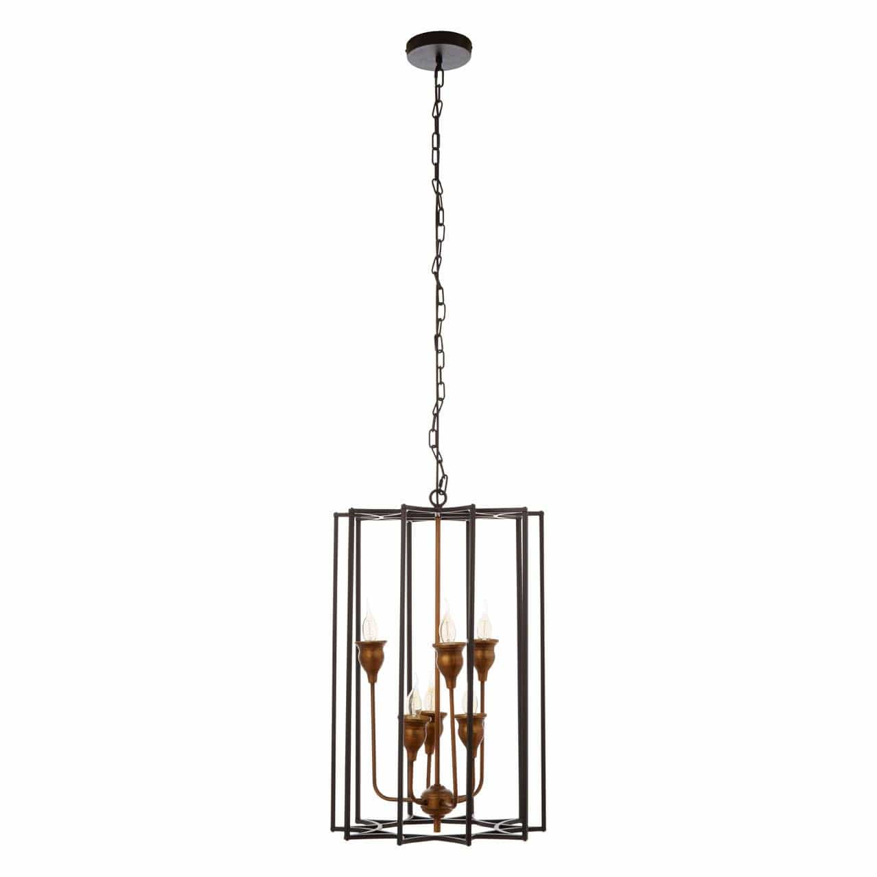 Noosa & Co. Lighting Allas 6 Bulb Pendant Lamp House of Isabella UK