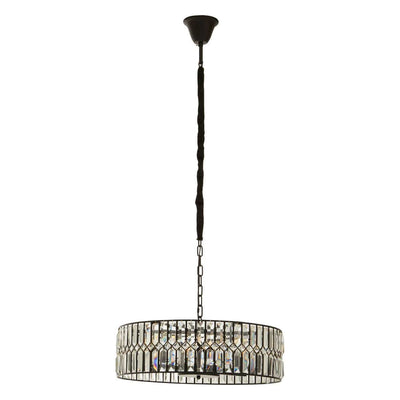 Noosa & Co. Lighting Babylon 6 Bulb Crystal Chandelier House of Isabella UK